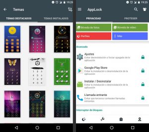 aplicaciones de Android. AppLocker